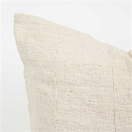 Patch Whyte valkoinen tyynynpäällinen 50x50