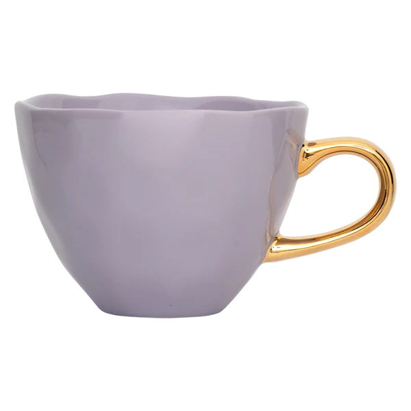 Good Morning keraaminen teekuppi violetti
