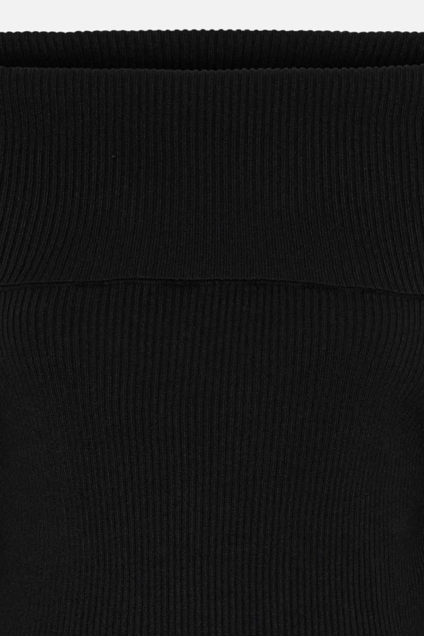 Bruuns Bazaar Anemone Tonna Knit -neulepusero musta - Image 4